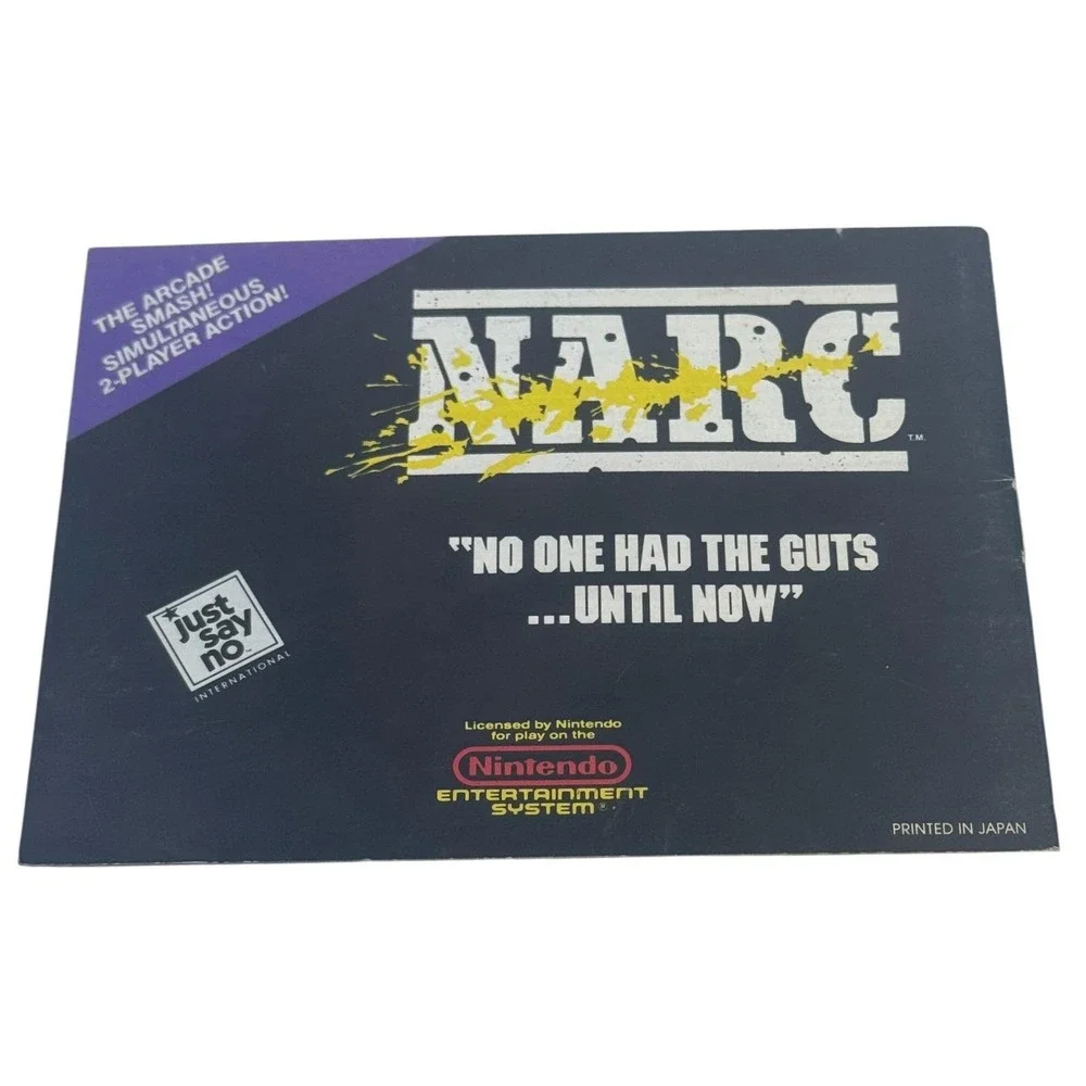 Bigfoot Nintendo NES Game Manual Only‎ Acclaim Entertainment